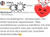 Asiakkaan Google arvostelu KG Salongista